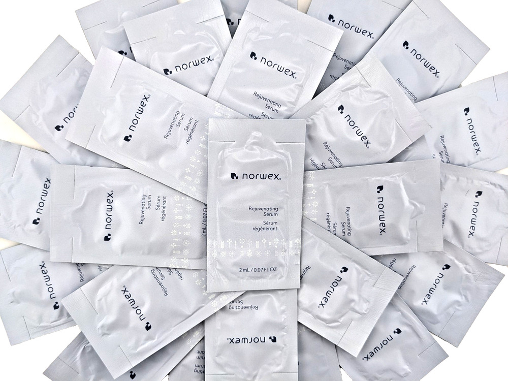 Norwex Rejuvenating Serum Samples - Box of 25 Sachets, 2ml Each - EXP 02/2027